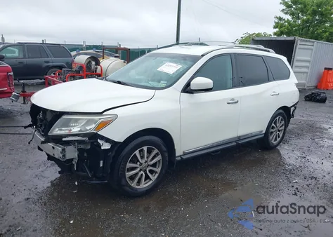 2016 Nissan Pathfinder Sl from USA, damaged, VIN 5N1AR2MMXGC608308